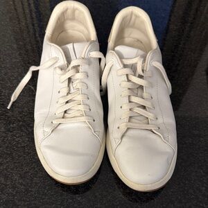 Cole Haan women’s White Leather Low-Top Sneakers